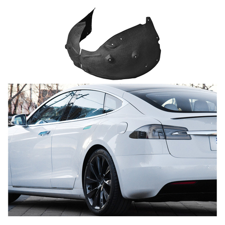 بطانة بئر العجلة الداخلية للحاجز الخلفي من Tesla Model S OEM