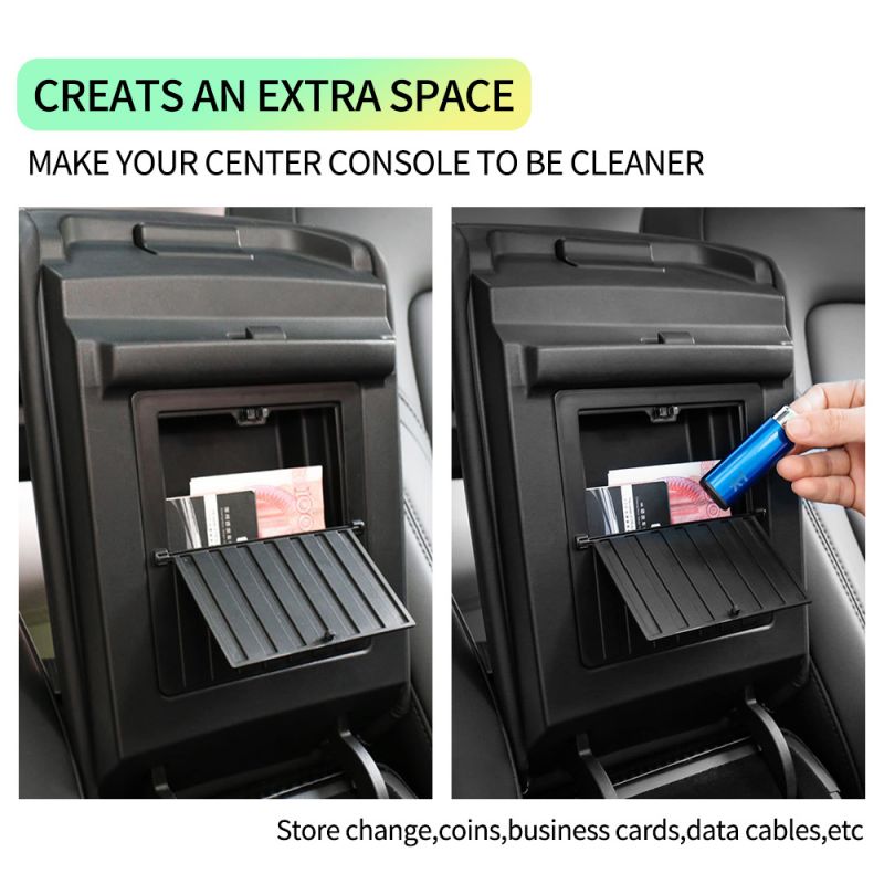 Tesla Model 3 Model Y Center Console Organizer Kits 2021 2022