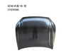Convient pour XC60 18-couvercle moteur en aluminium 31424560
